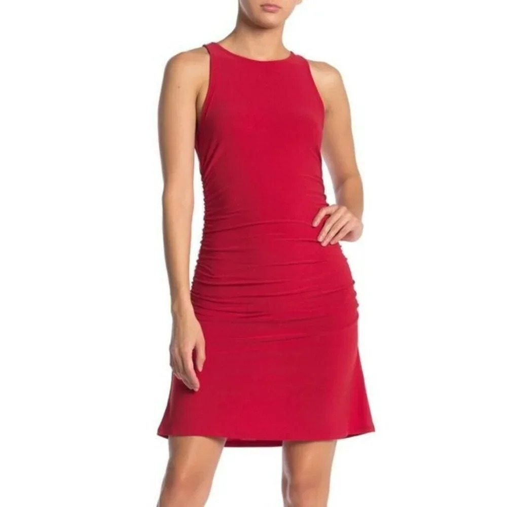 Free Press‎ Side Ruched Mini Dress Sleeveless NWT
